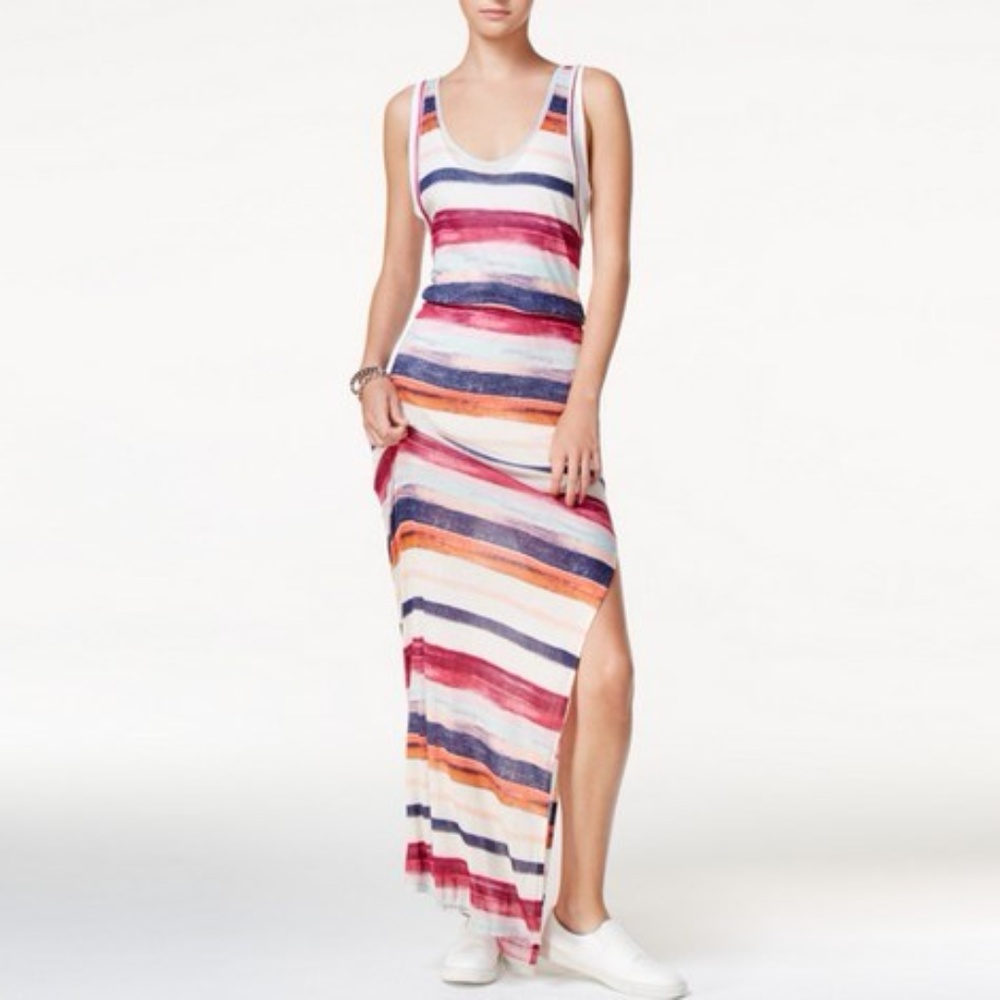 Chelsea Sky Layered Maxi Dress
